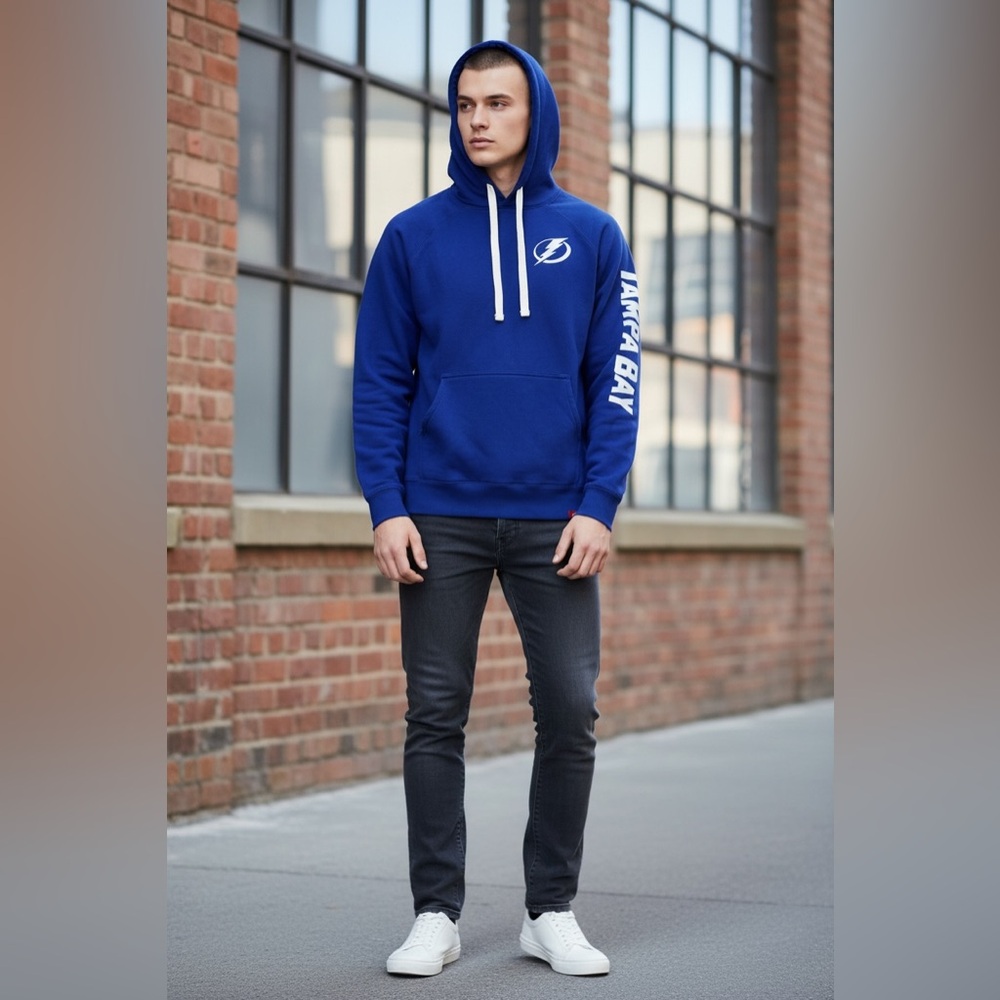Men's Tampa Bay Lightning Sportiqe Hooded Sweatshirt